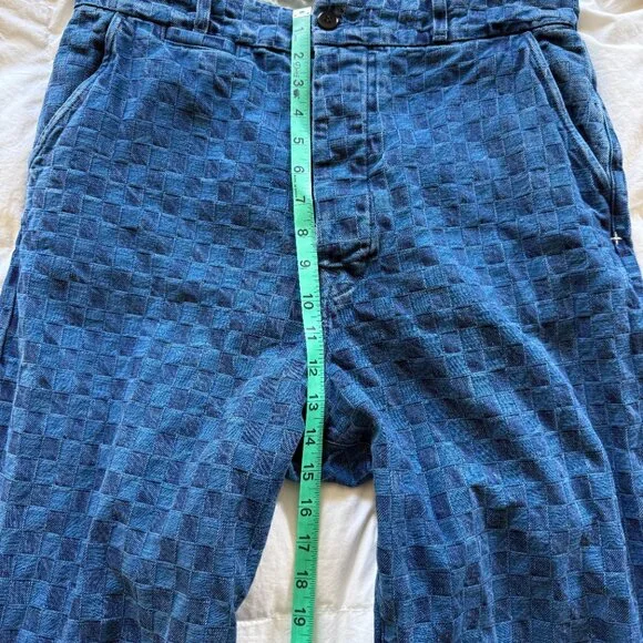 Imogene & Willie - Logan Washed Indigo Check Jean - Size 29 - Picture 11 of 14